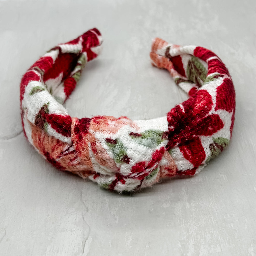Headband | Poinsettie