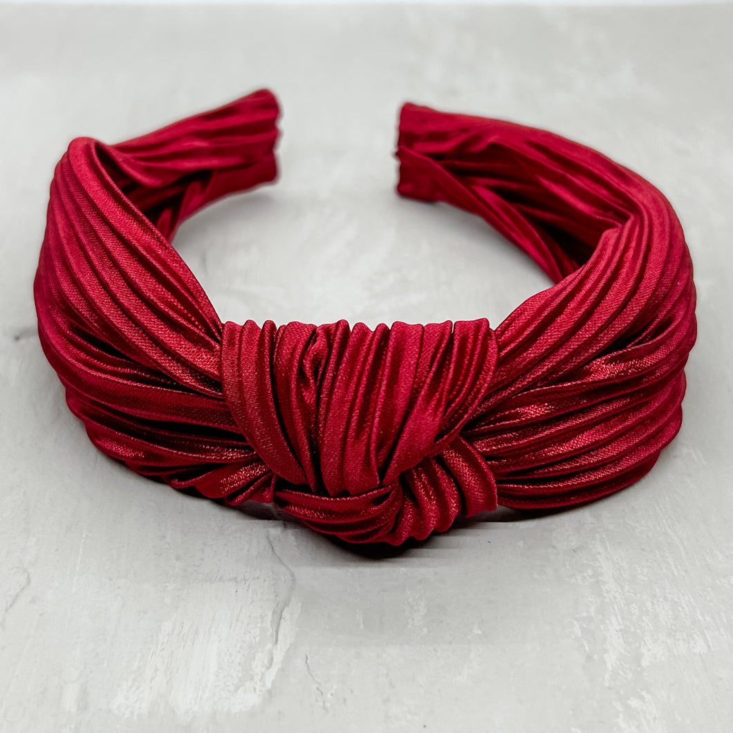 Headband | Festive Red