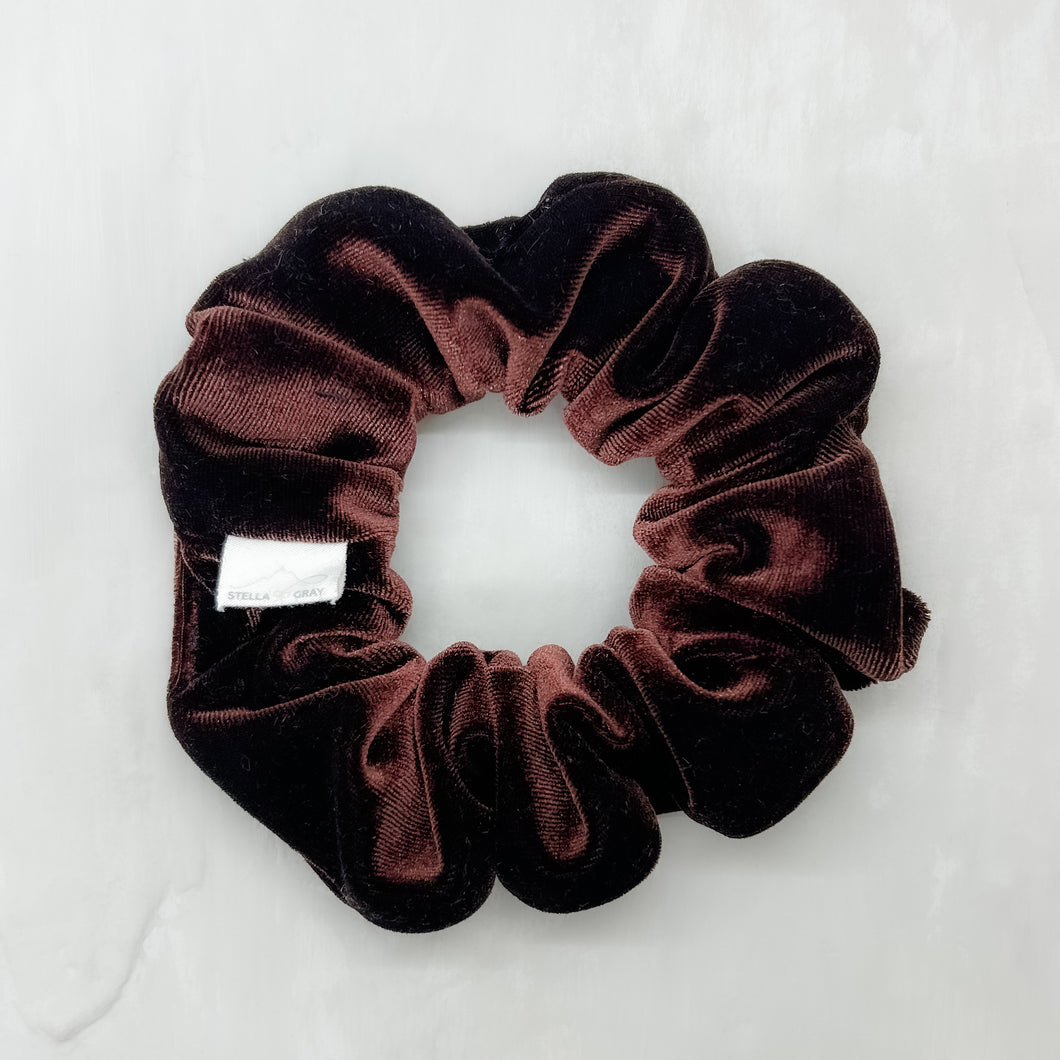 Velvet Scrunchies | Mocha