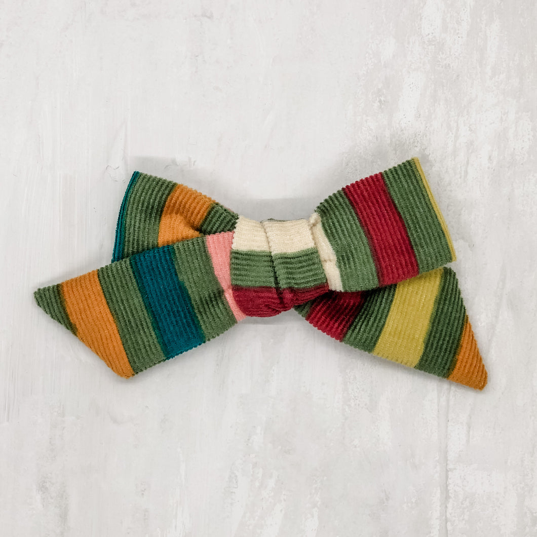 Hand Tied Bow | Christmas Lights