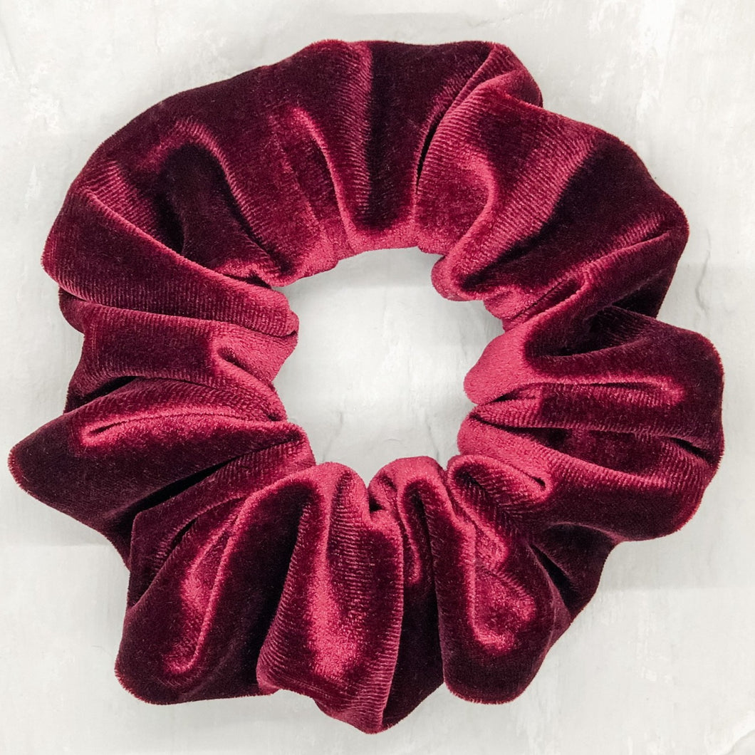 Velvet Scrunchies | Cabernet
